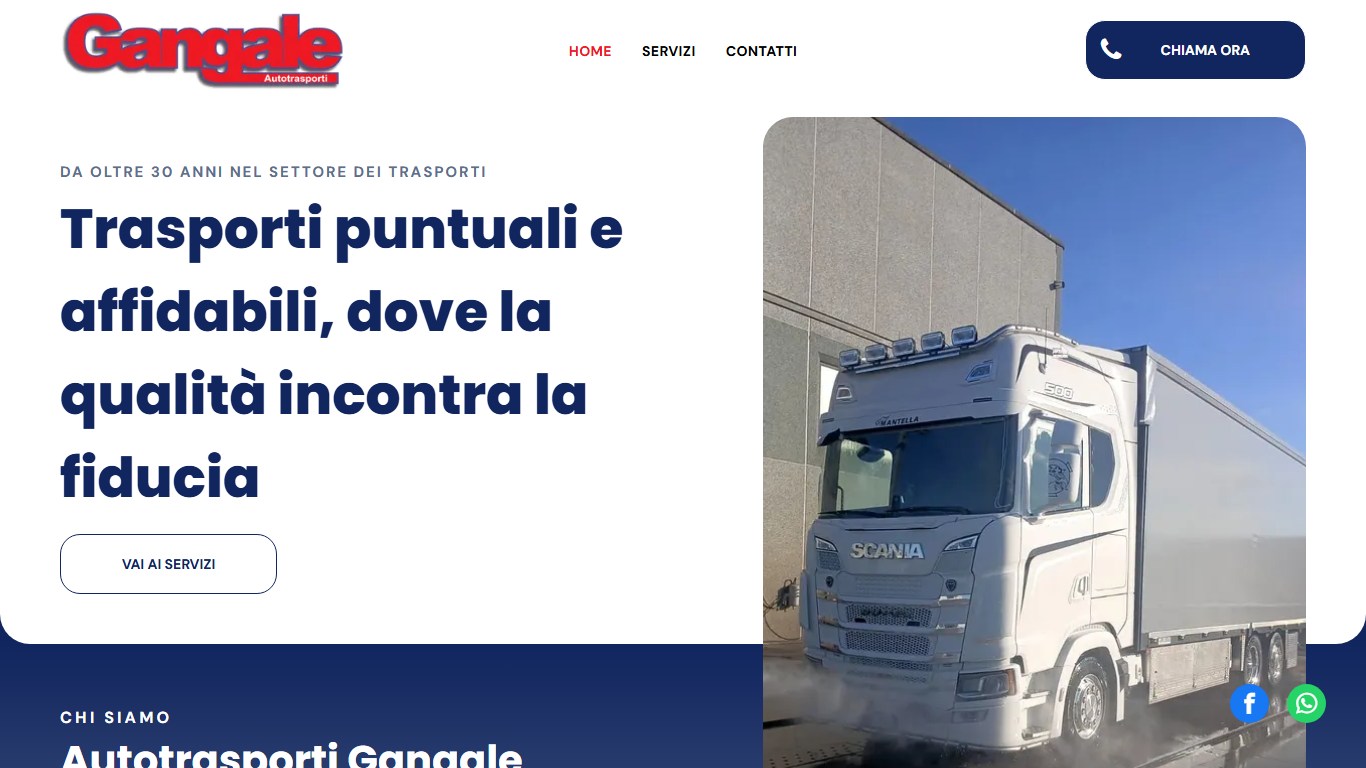 Trasporti a Marina di Strongoli - Autotrasporti Gangale
