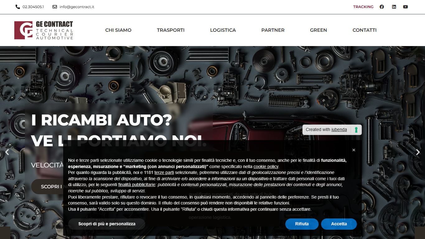 Trasporti a Perugia - Ge Contract srl - Trasporti e Logistica