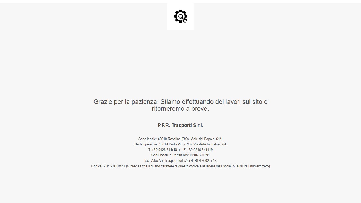 Trasporti a Porto Viro - P.F.R. Trasporti Srl